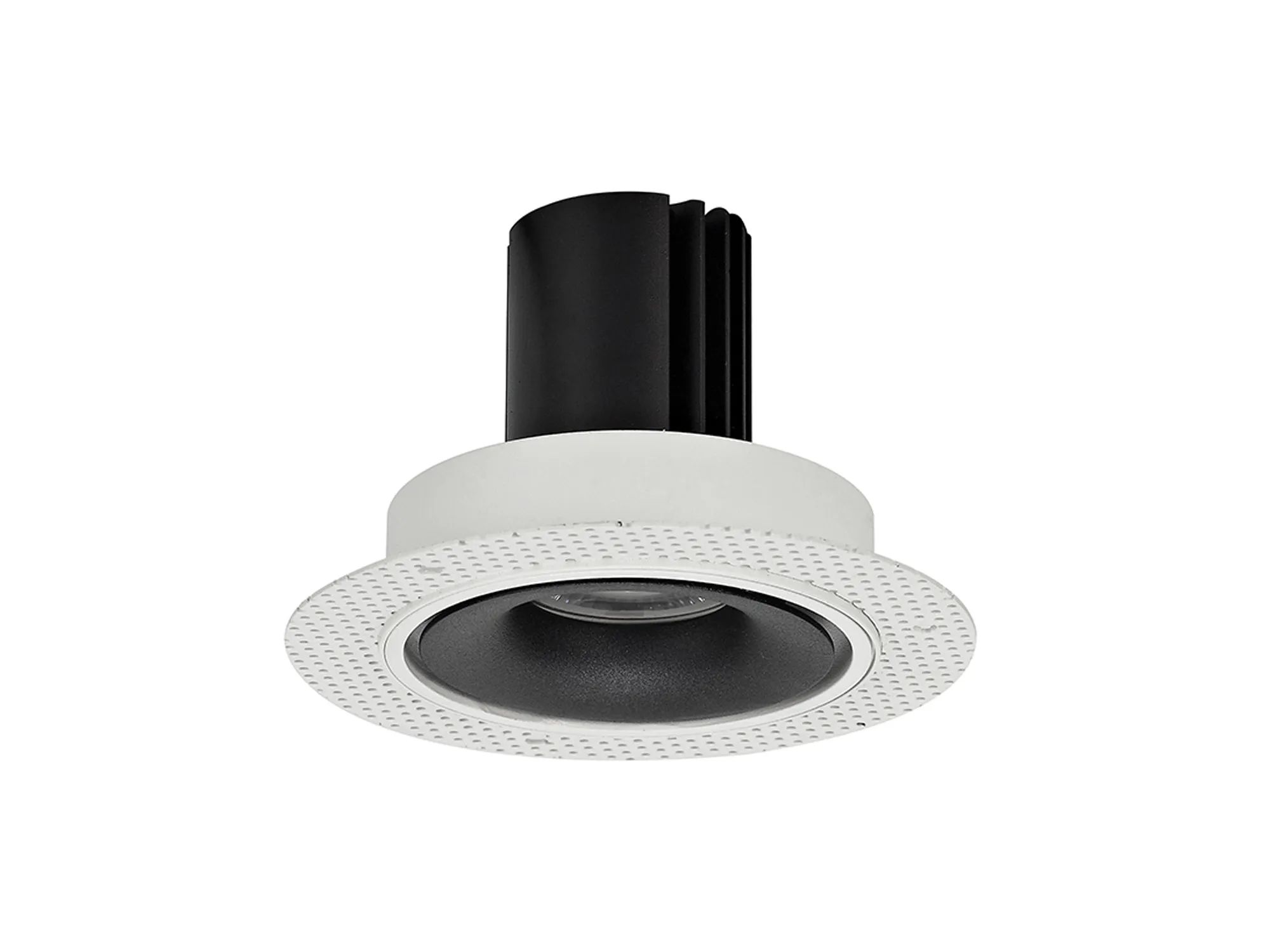 DM202171  Bolor T 12 Tridonic Powered 12W 2700K 1200lm 12° CRI>90 LED Engine White/Black Trimless Fixed Recessed Spotlight, IP20